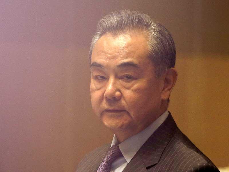 وزير الخارجية الصيني وانغ يي