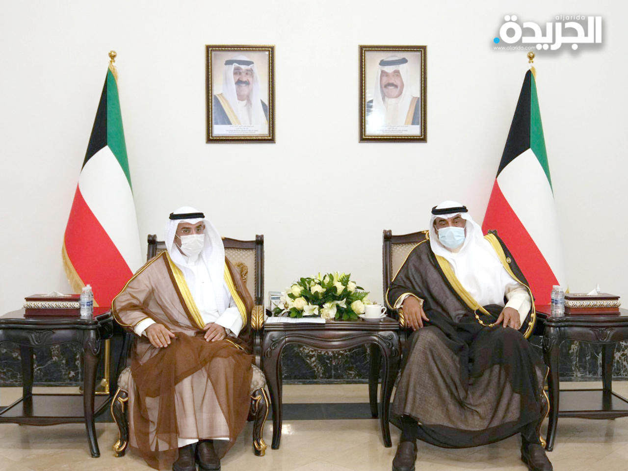 الخالد يستقبل أمين عام مجلس التعاون في بغداد