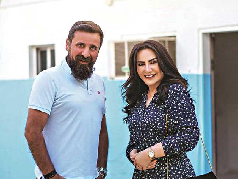 هدى حسين ومنير الزعبي