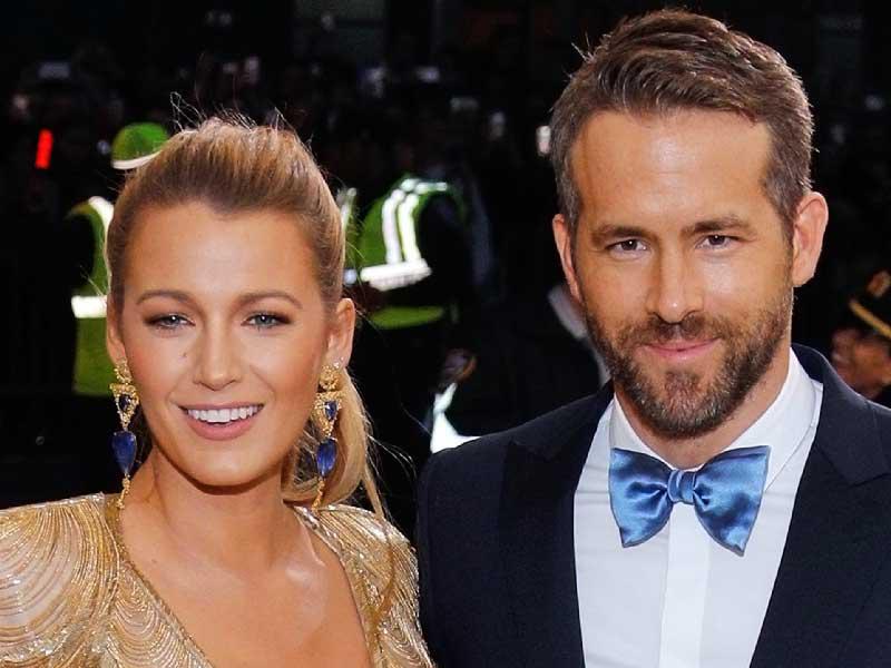  الممثلان الأميركيان ​بليك ليفلي​ و​ريان رينولدز