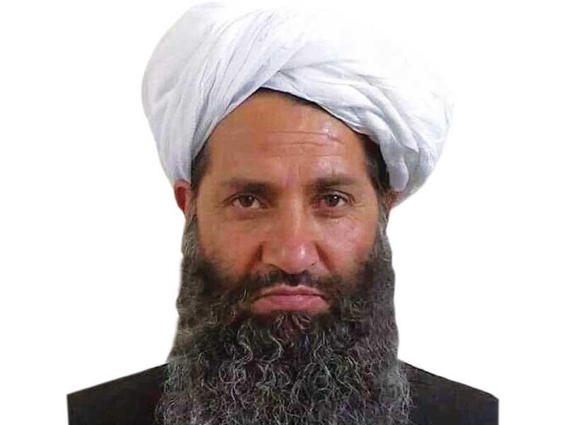 أمير حركة طالبان وقائدها الأعلى هبة الله أخوندزاده