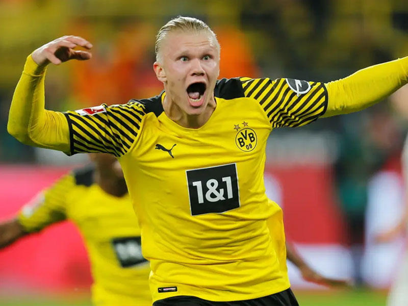 النجم النرويجي إرلينغ هالاند 