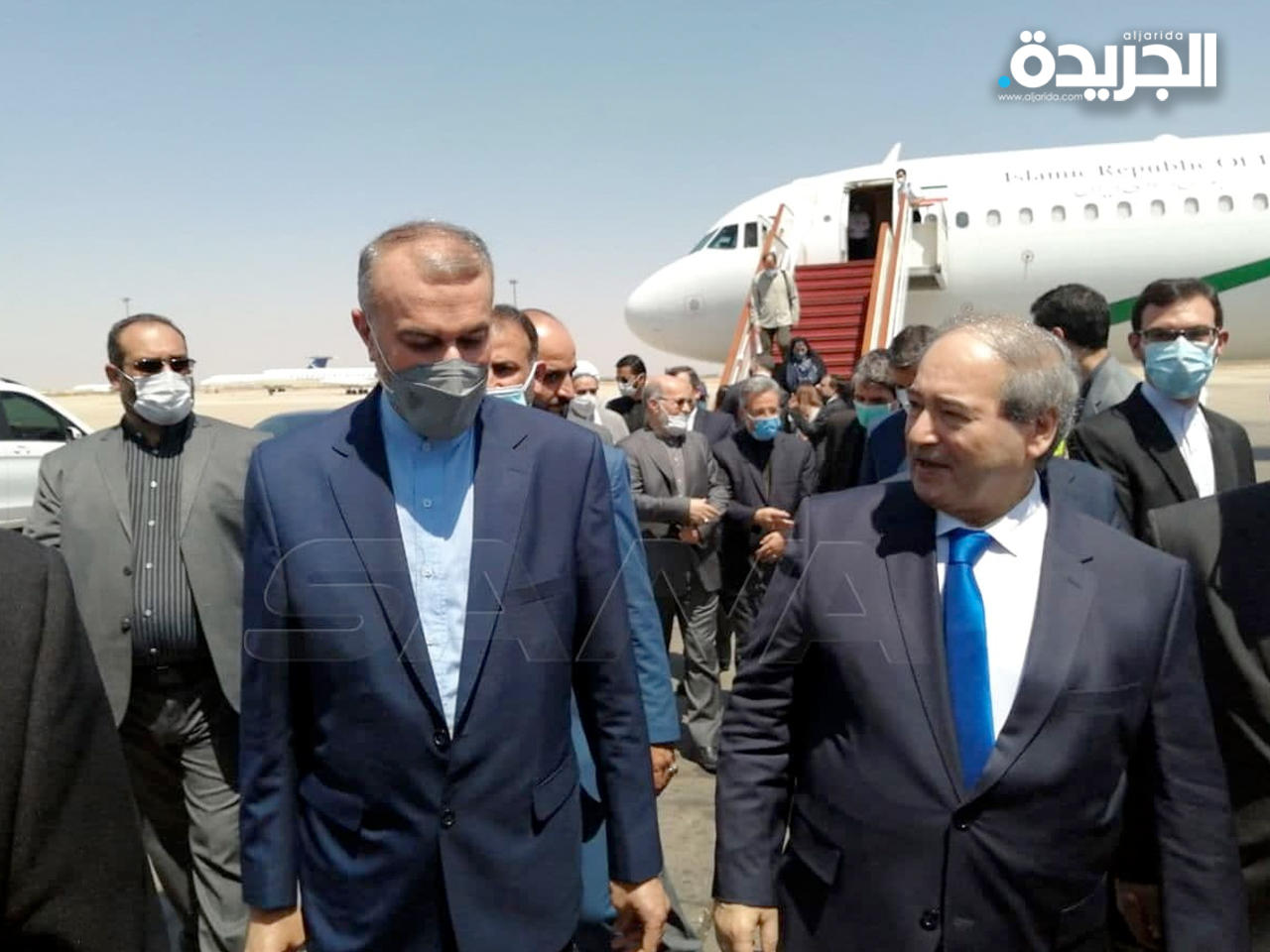 وزير الخارجية الإيراني يصل دمشق