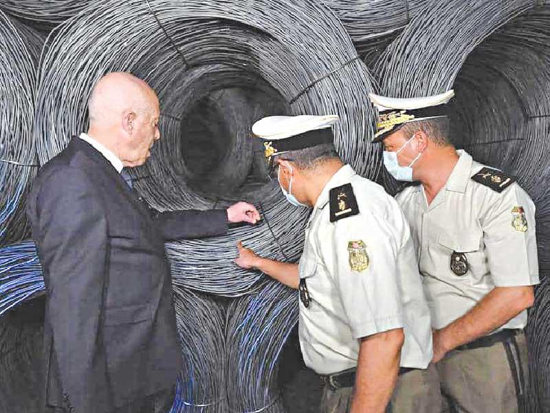 الرئيس التونسي قيس سعيد