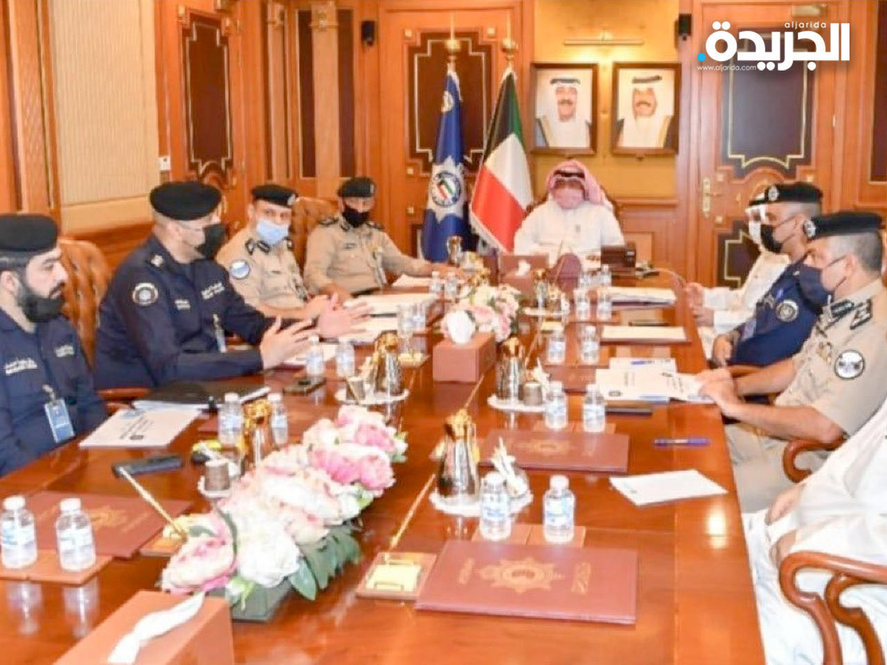 العلي مترئساً الاجتماع أمس