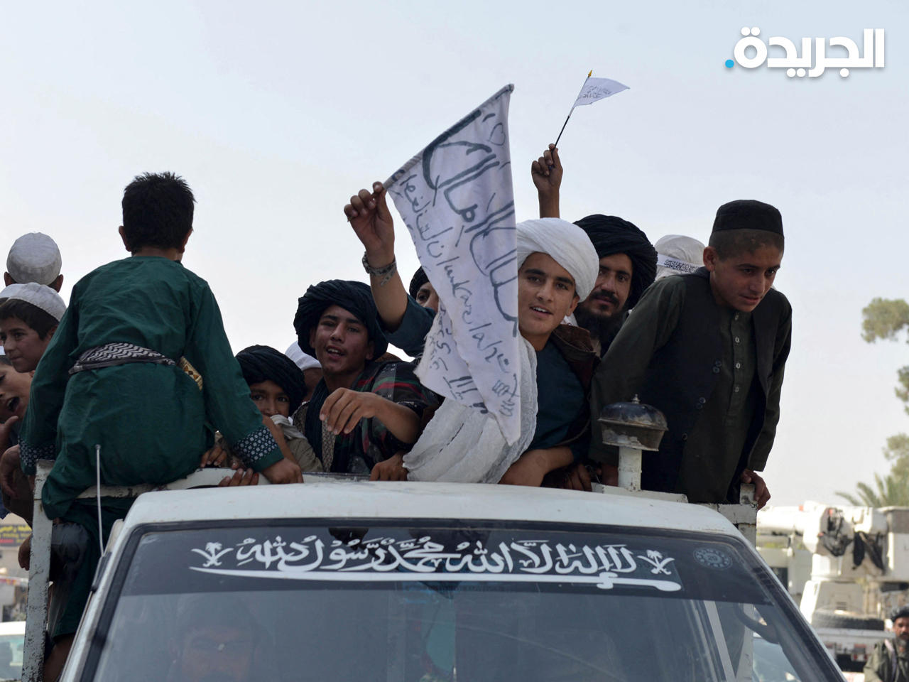 مؤيدو طالبان في شوارع قندهار