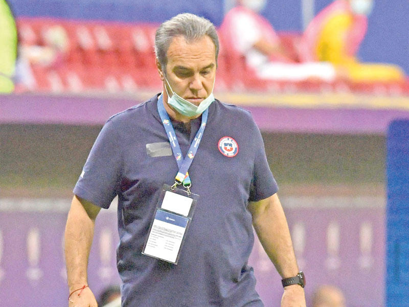 مارتين لاسارتي مدرب منتخب تشيلي