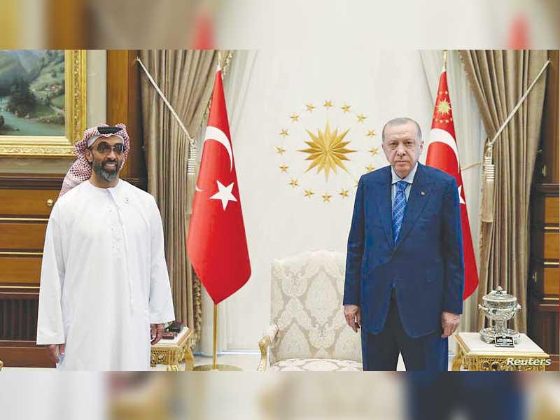 خطوة جديدة للتقارب بين تركيا والإماراتn