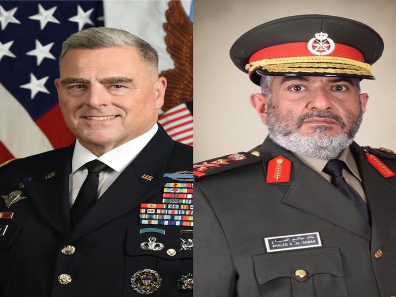 رئيس الأركان الكويتي ونظيره الأميركي