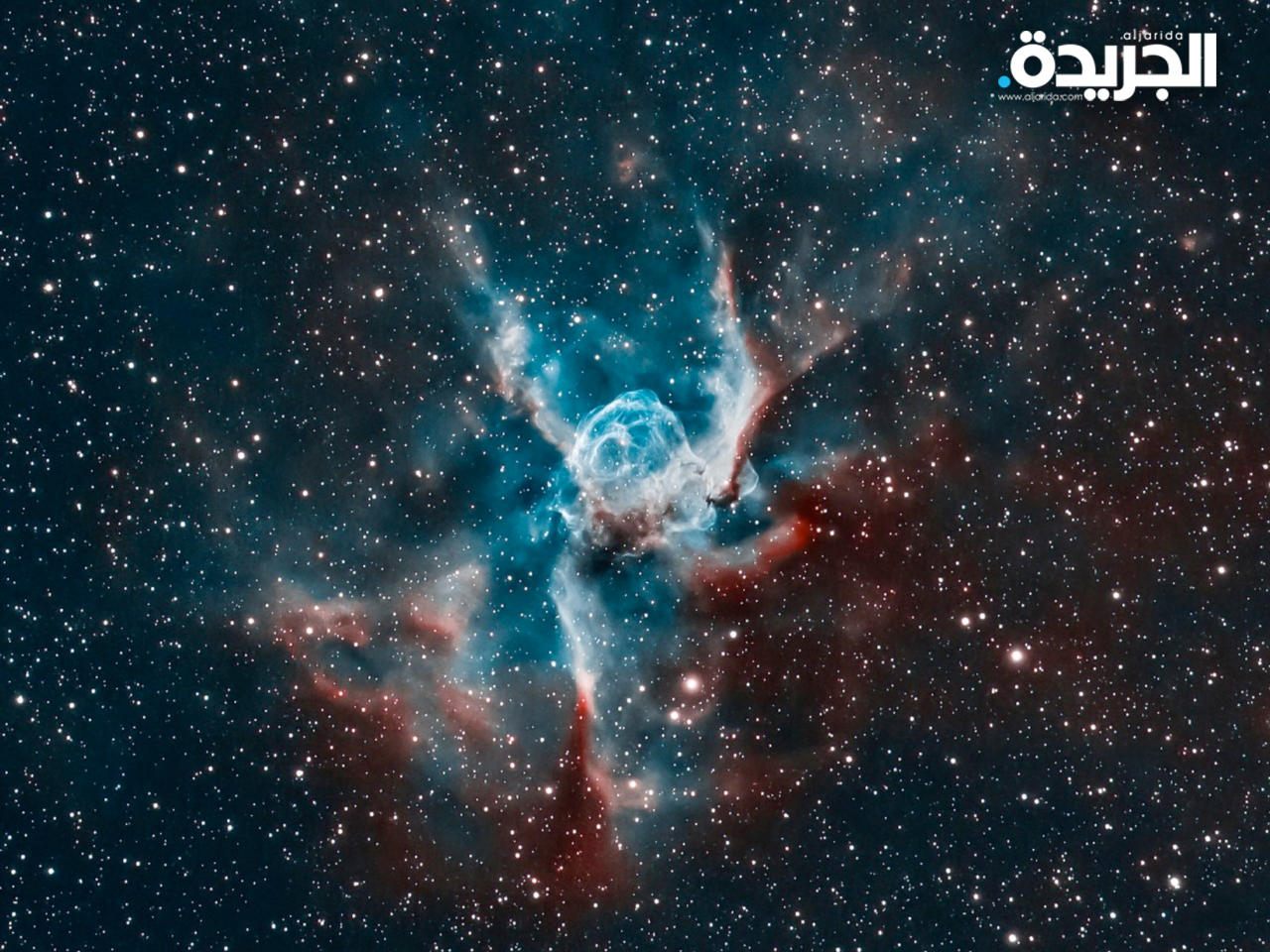 الصورة الفلكية اليومية على صفحة «ناسا» من سماء الكويت للمصور عبدالله الحربي