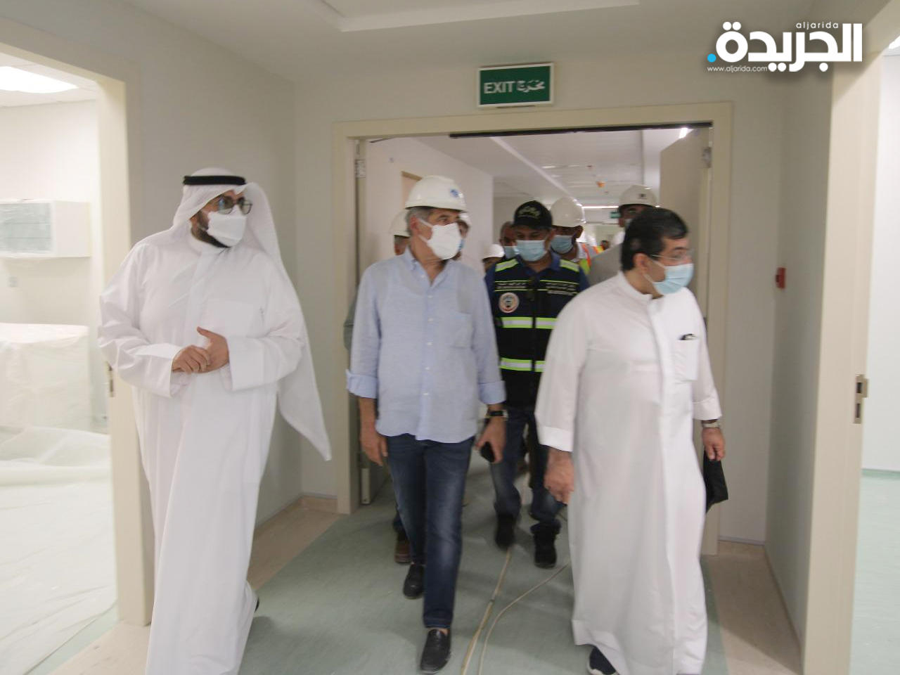 جانب من الزيارة