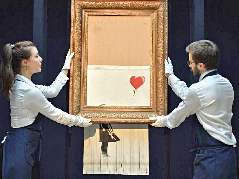 لوحة بانكسي