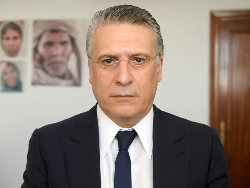 رجل الأعمال الهارب رئيس حزب «قلب تونس» نبيل القروي