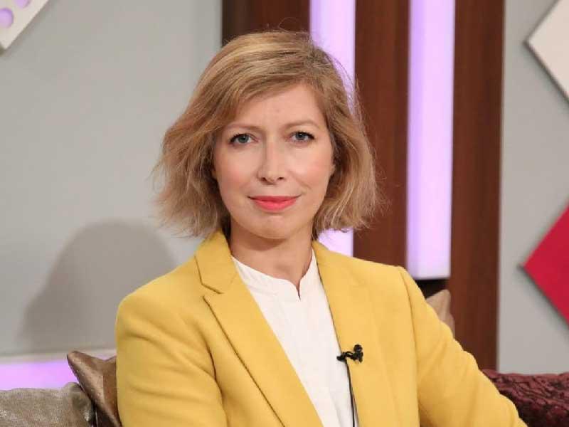  السفيرة الفرنسية آن كلير لوجوندر  خلال كلمتها الوداعية