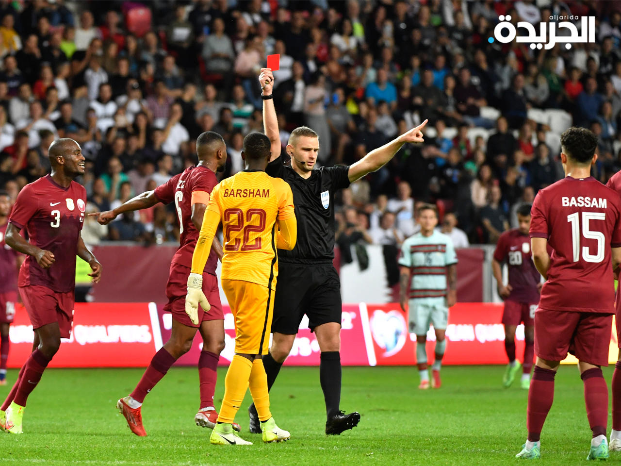 جانب من المباراة