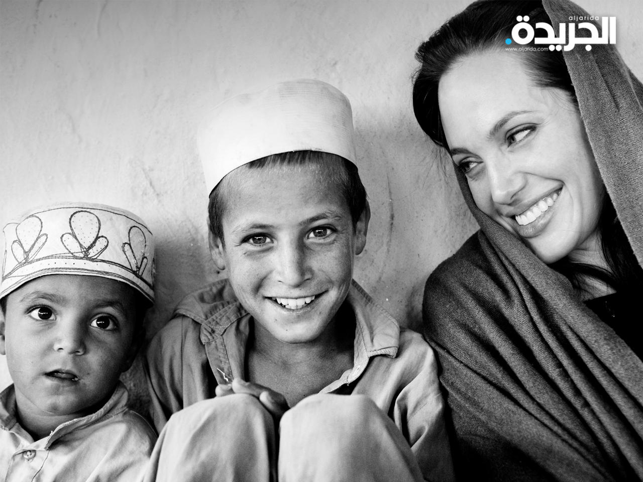 أنجلينا جولي في زيارة سابقة لأفغانستان