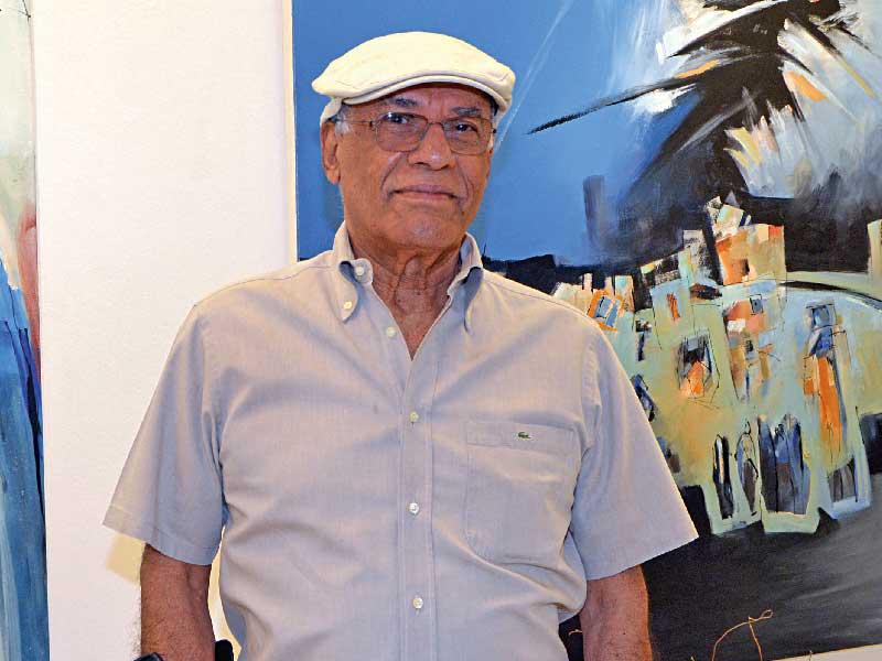 الفنان التشكيلي محمود أشكناني