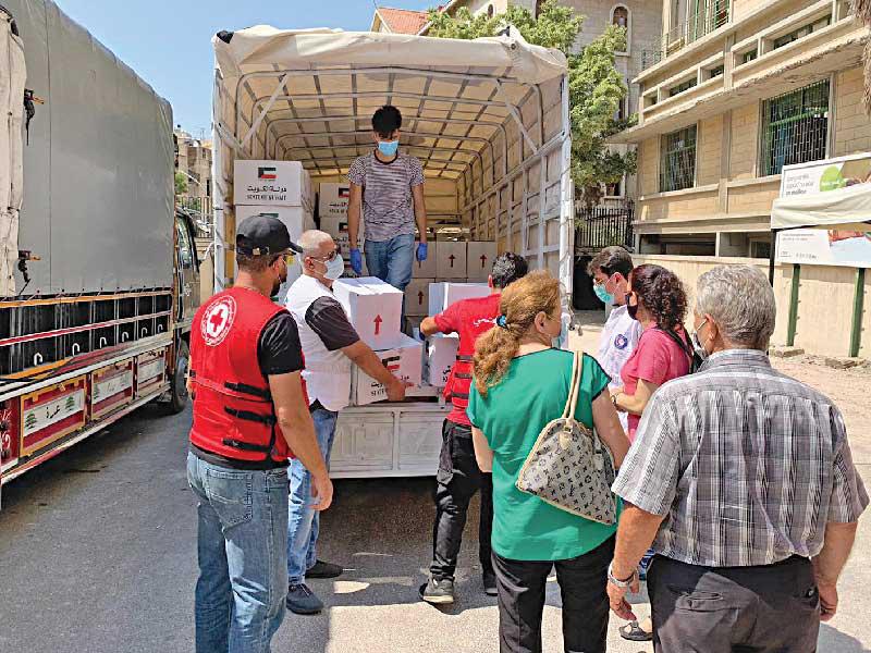 جانب من العمل الخيري للجمعية