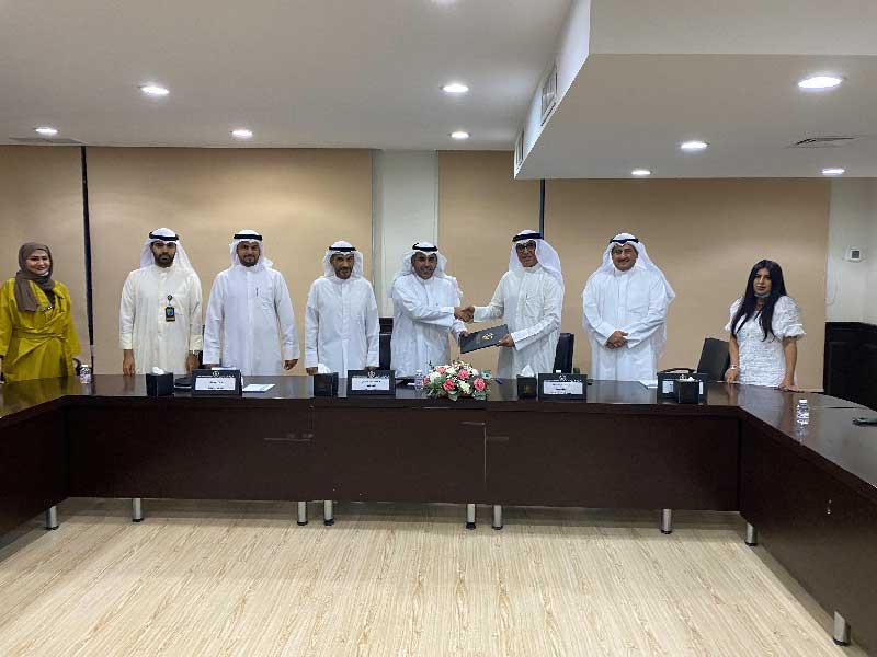 جانب من حفل توقيع المذكرة