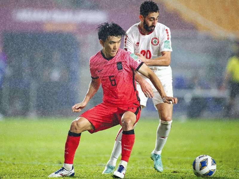 جانب من المباراة