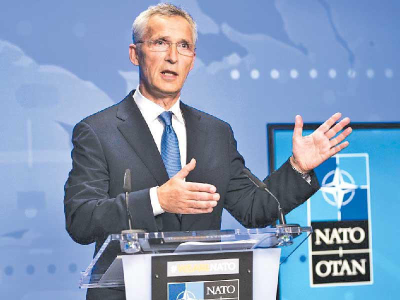 الأمين العام لحلف شمال الأطلسي (الناتو) ينس ستولتنبرغ