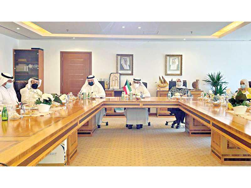  جانب من الاجتماع التنسيقي الثاني أمس