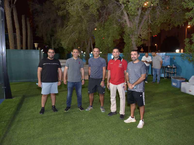 مشاركة الإدارة العليا خلال اليوم المفتوح للبنك