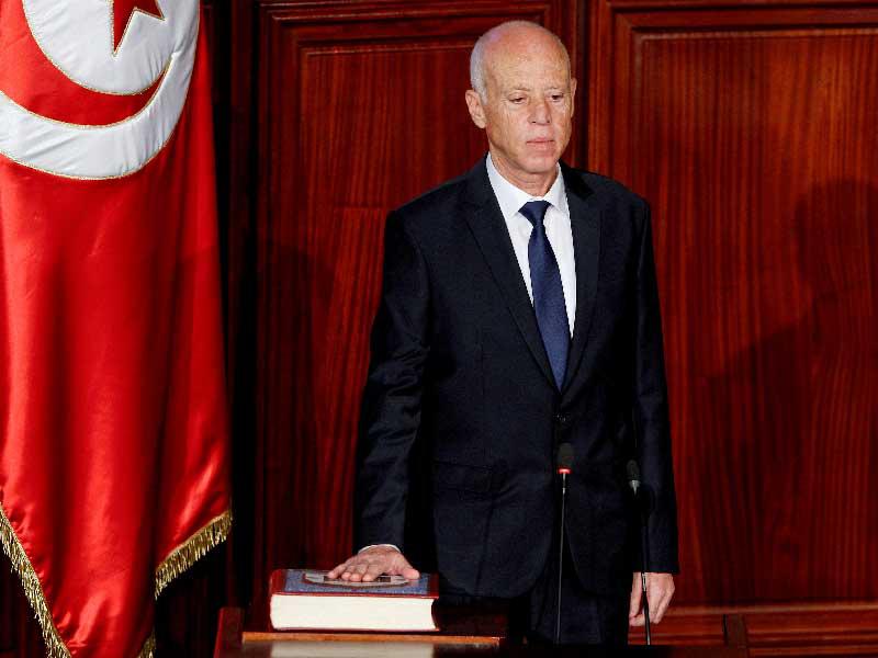 الرئيس التونسي قيس سعيد