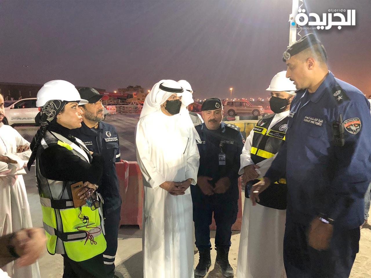 وفاة عاملين ونجاة ثالث في «انهيار رملي» بمشروع المطار الجديد