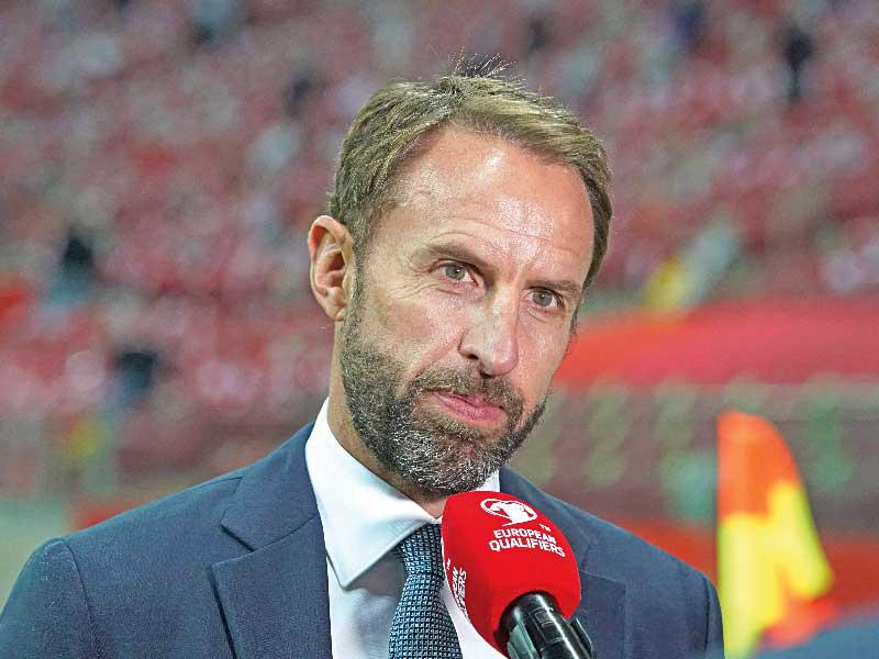 المدير الفني للمنتخب الإنكليزي لكرة القدم غاريث ساوثغيت