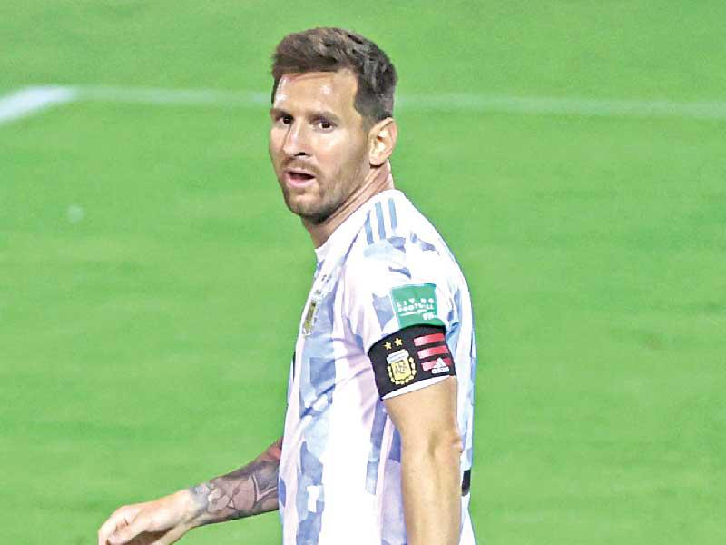 قائد منتخب الأرجنتين لكرة القدم ليونيل ميسي
