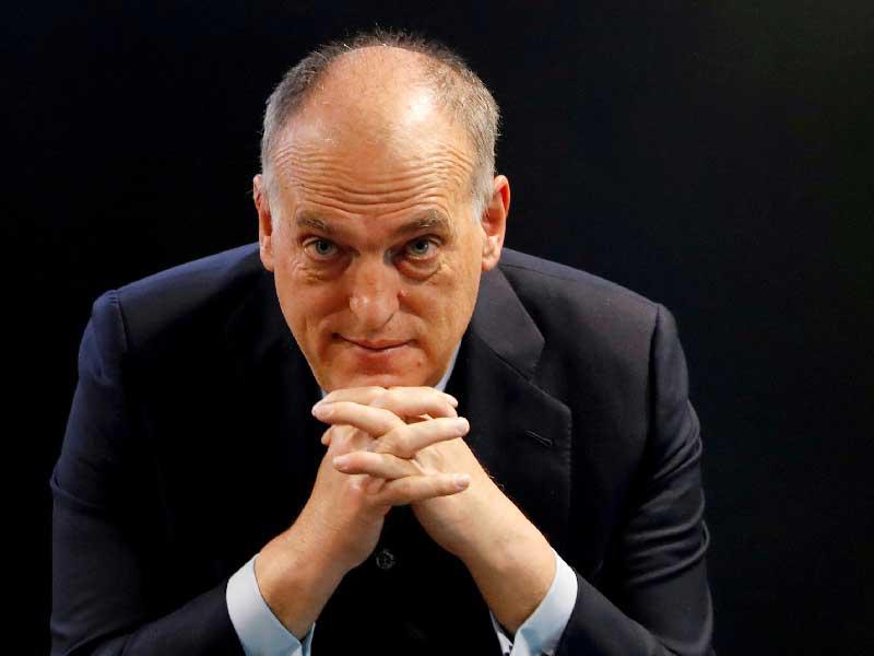  رئيس رابطة الدوري الإسباني لكرة القدم خافيير تيباس