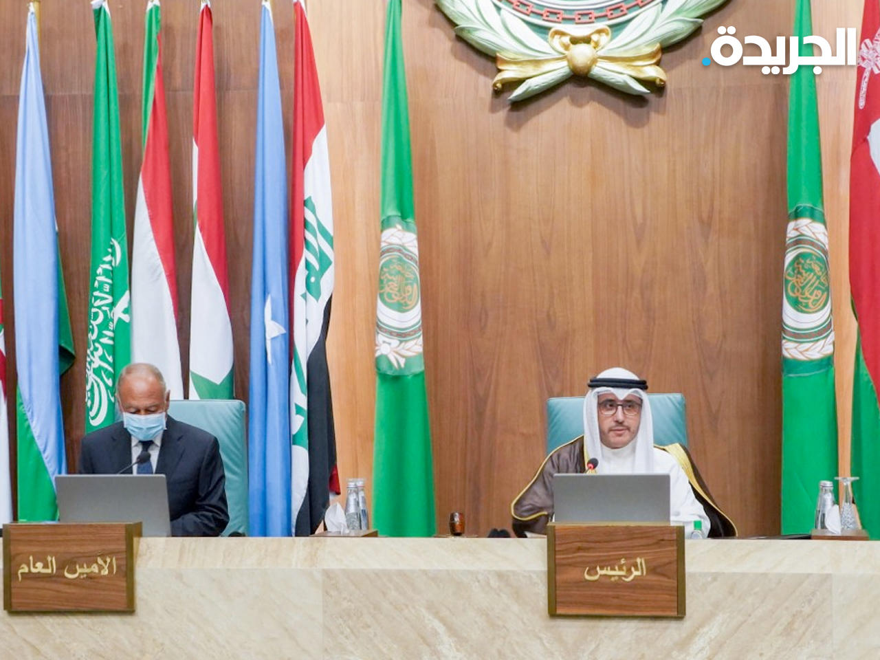 وزير الخارجية أثناء ترؤسه أعمال الدورة