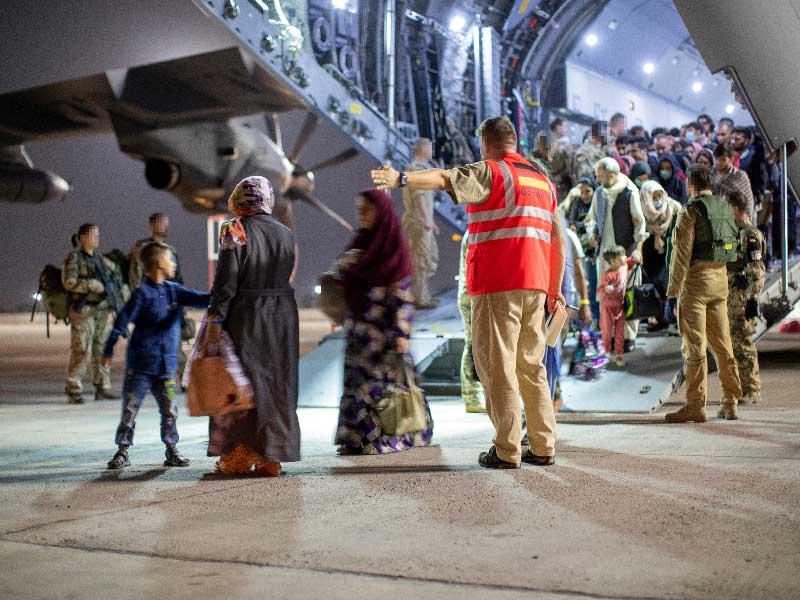 جانب من الانسحاب الأميركي الفوضوي من أفغانستان