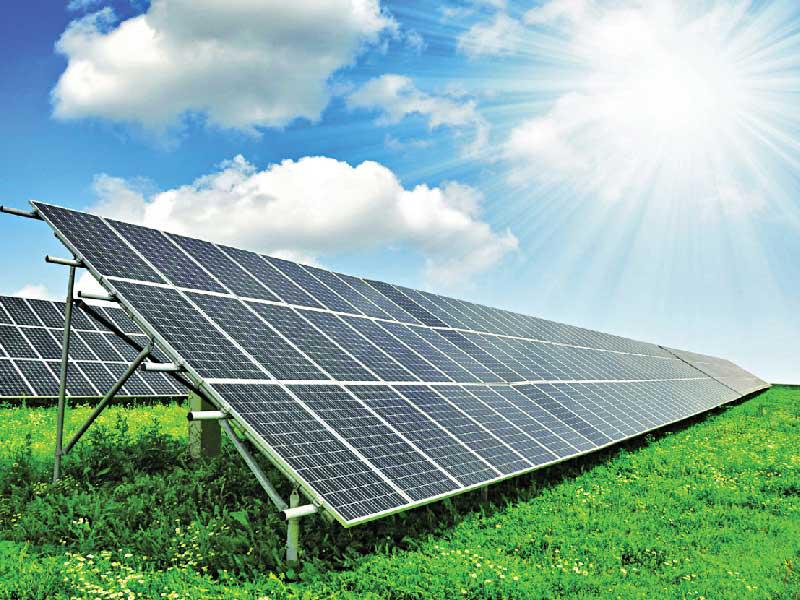 الألواح الشمسية 