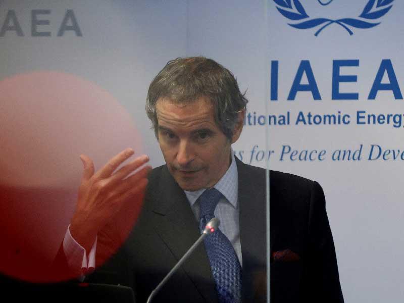 المدير العام للوكالة الدولية للطاقة الذرية رافائيل غروسي 