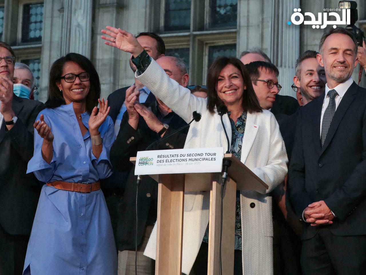 رئيسة بلدية باريس الاشتراكية آن هيدالغو