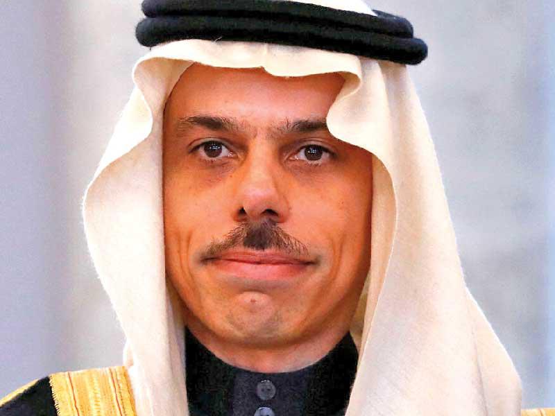 وزير الخارجية السعودي