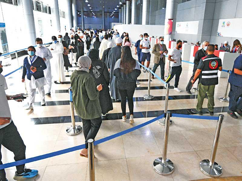 جانب من التطعيمات