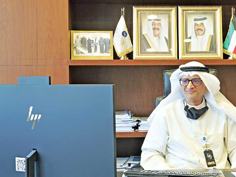 رئيس مجلس مفوضي الهيئة والمدير التنفيذي الدكتور أحمد الملحم