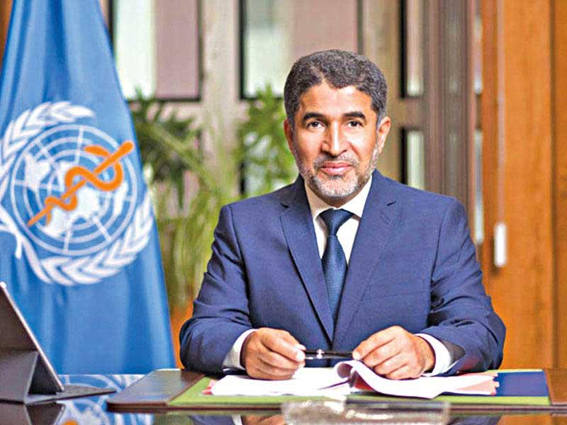  المدير الإقليمي لمنظمة الصحة العالمية لشرق المتوسط ، د. أحمد المنظري