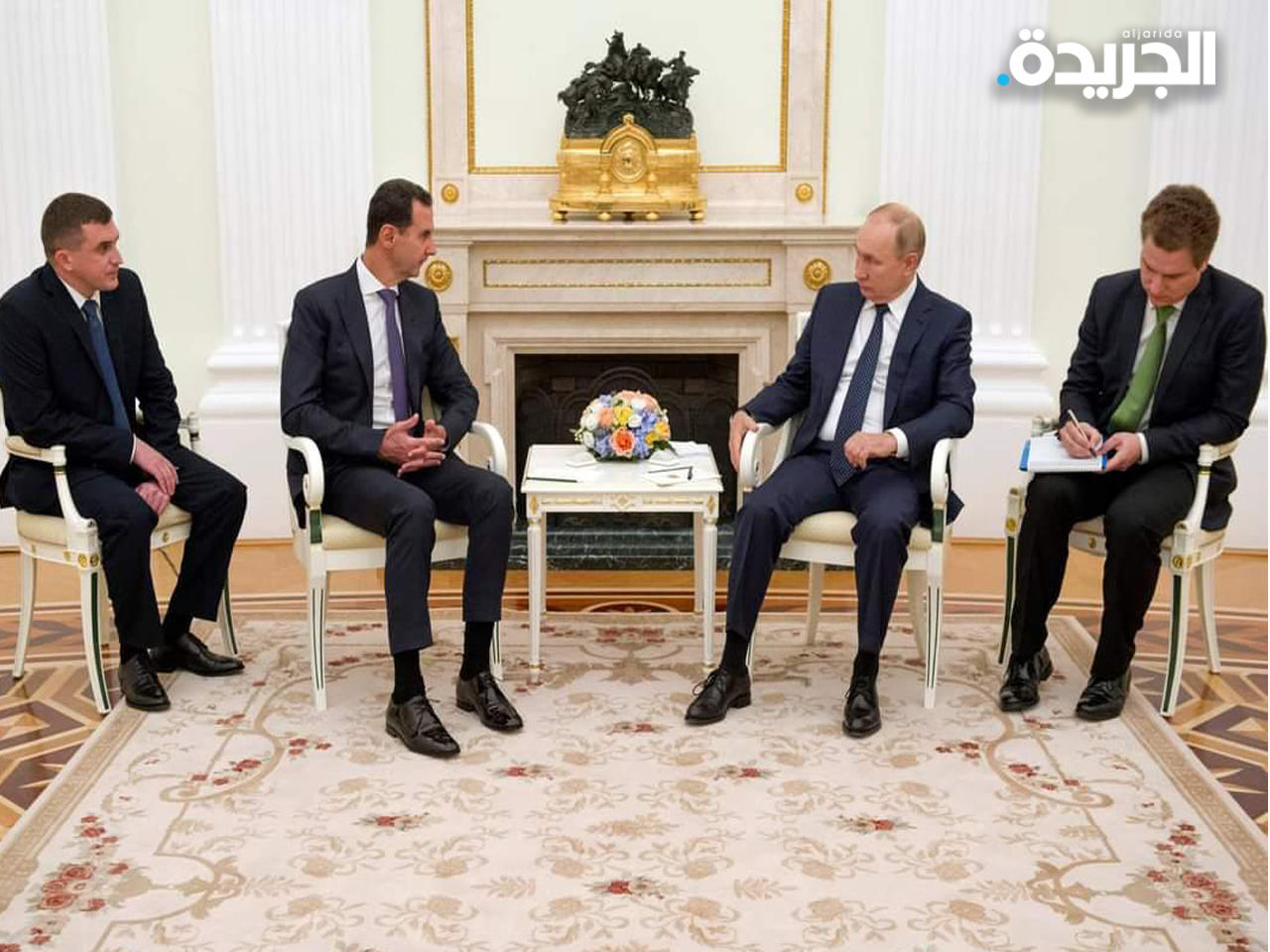بوتين يستقبل الأسد في موسكو