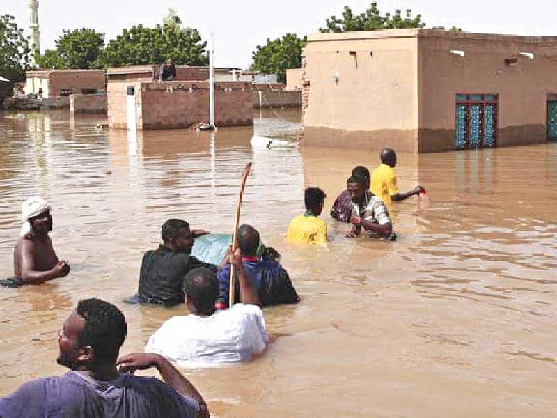 الفيضانات الموسمية في السودان