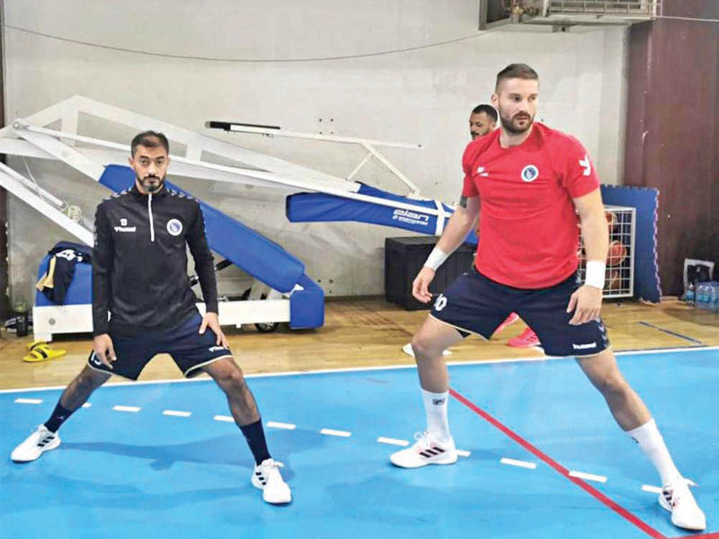 تمارين الإحماء قبل المباراة