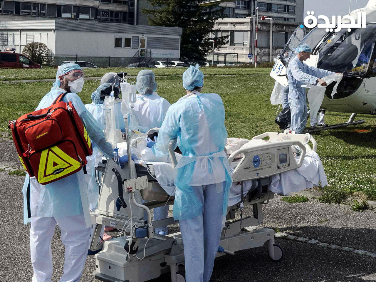 عاملون في القطاع الطبي الفرنسي