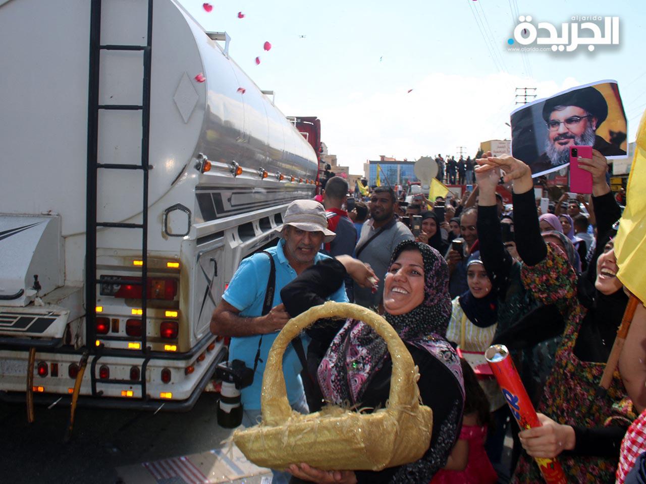 المازوت الإيراني يصل لبنان