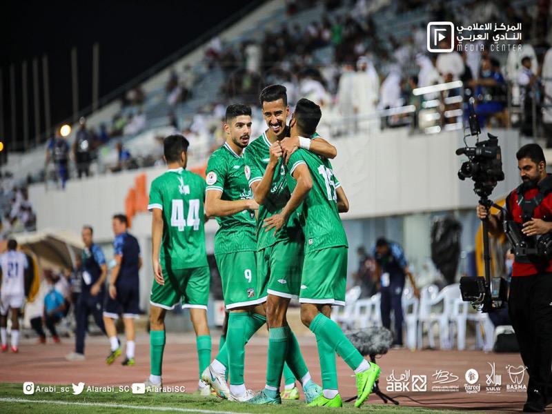 جانب من المباراة (الصورة من المركز الإعلامي للنادي العربي)