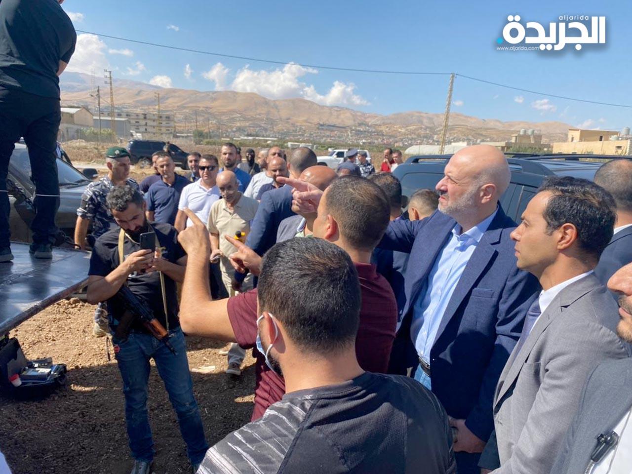 وزير الداخلية يتفقد شاحنة محمّلة بـ20 طن من نيترات الأمونيوم 