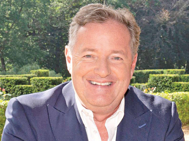 المذيع البريطاني بيرس مورغان 