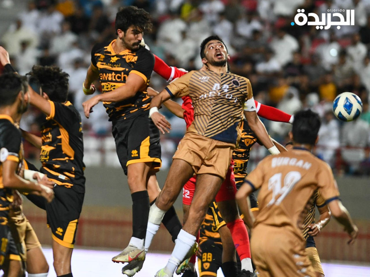 جانب من المباراة